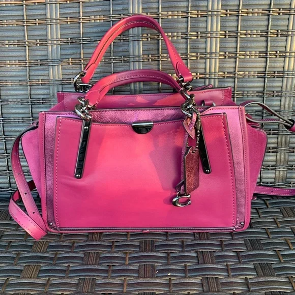 Coach Dreamer in Mixed Berry/Gunmetal EUC - Picture 1 of 14